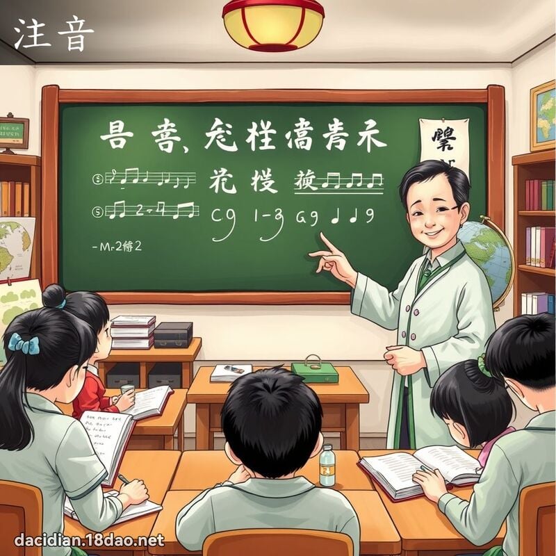 注音 - 國語大辭典配圖