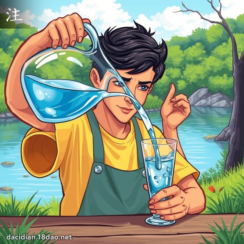注 - 國語大辭典配圖