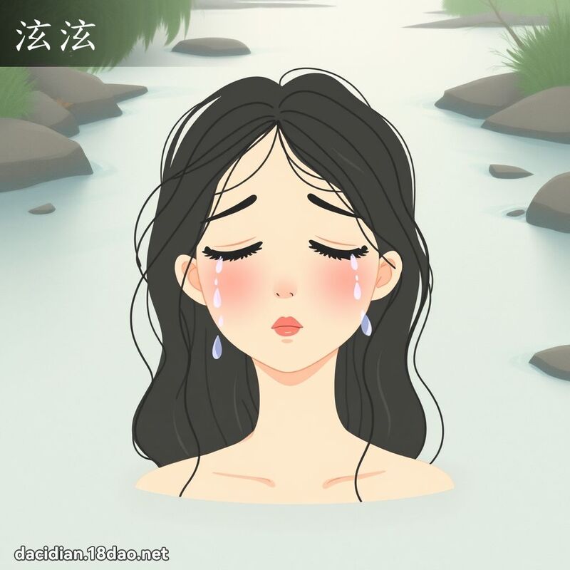 泫泫 - 國語大辭典配圖