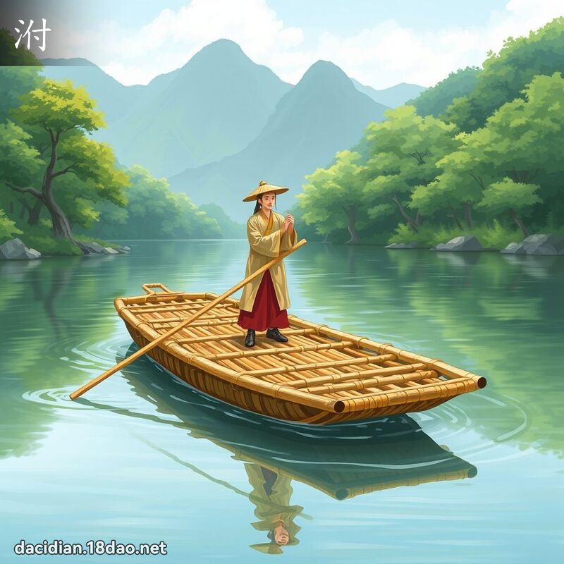 泭 - 国语大辞典配图