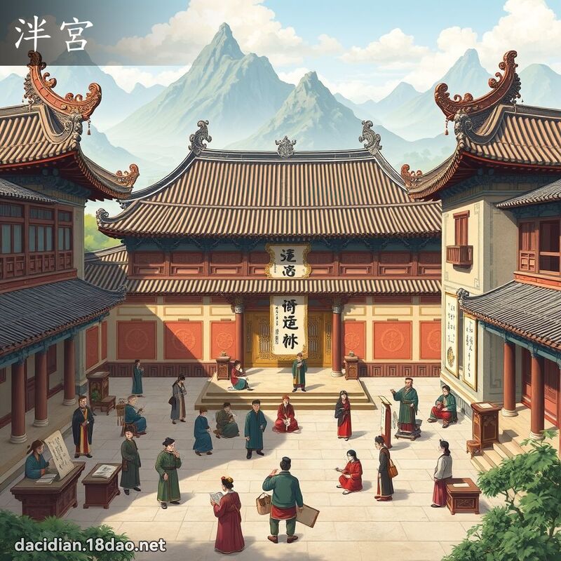 泮宫 - 国语大辞典配图