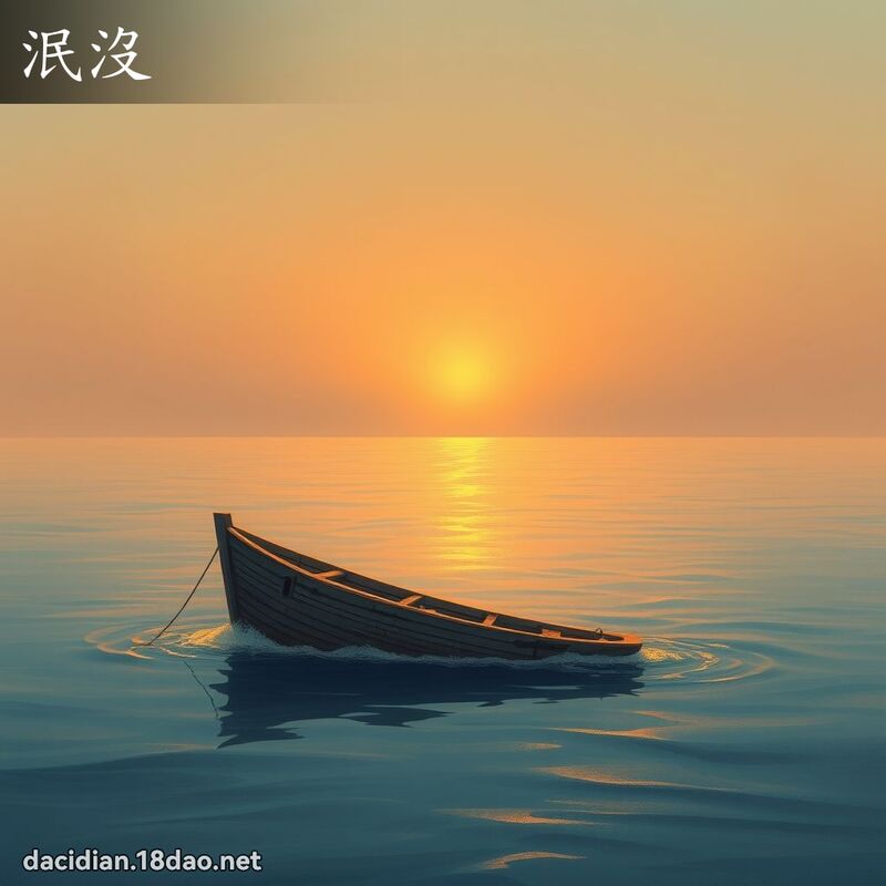 泯没 - 国语大辞典配图