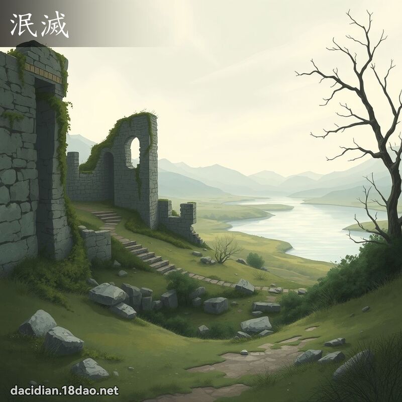 泯灭 - 国语大辞典配图