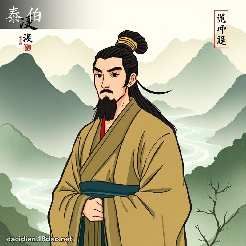 泰伯 - 国语大辞典配图