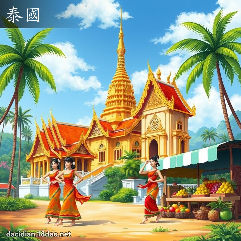 泰国 - 国语大辞典配图