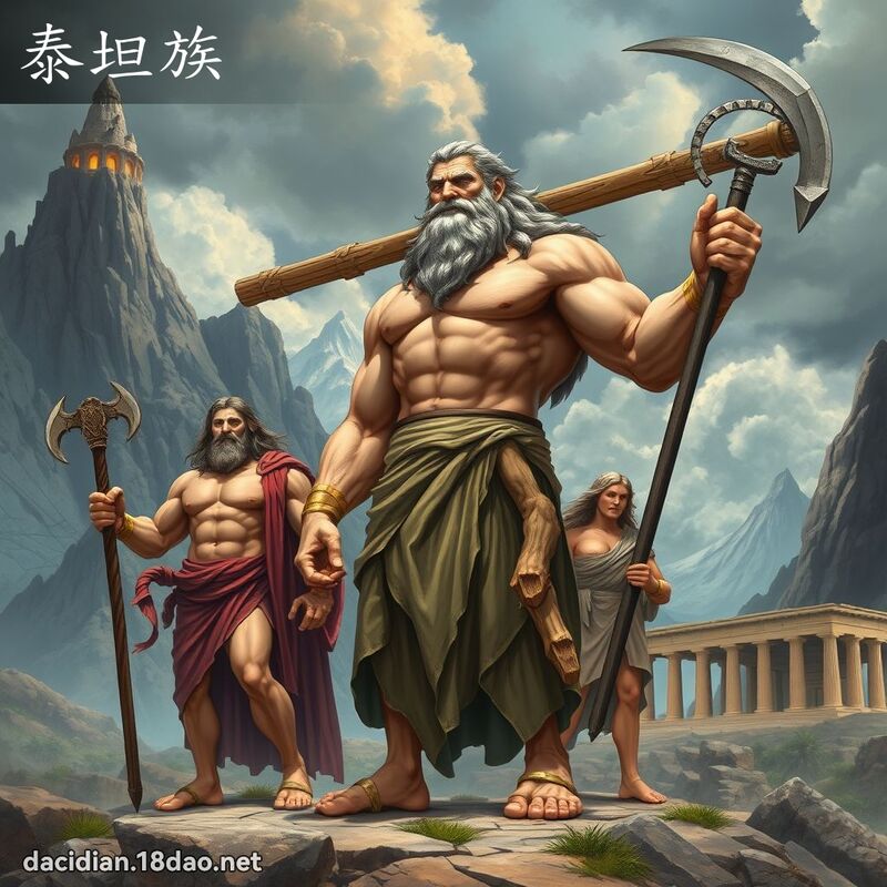 泰坦族 - 國語大辭典配圖