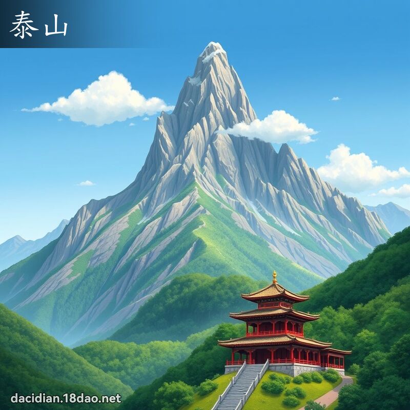 泰山 - 国语大辞典配图