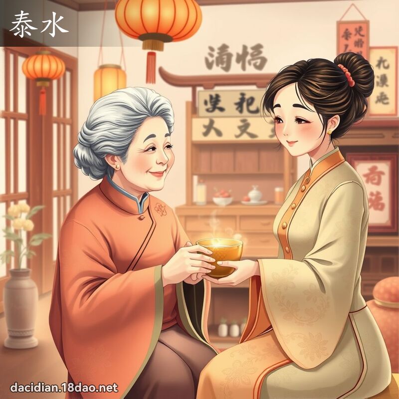 泰水 - 國語大辭典配圖