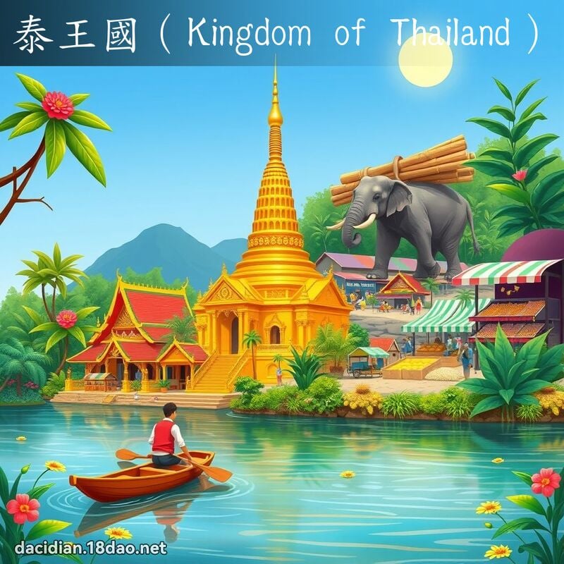 泰王国（Kingdom of Thailand） - 国语大辞典配图