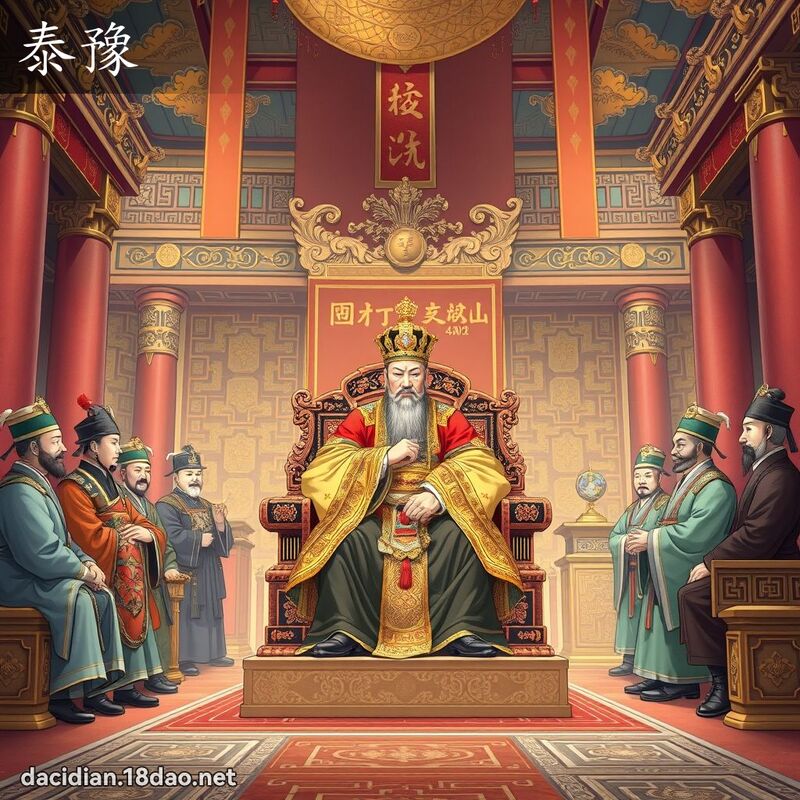 泰豫 - 國語大辭典配圖