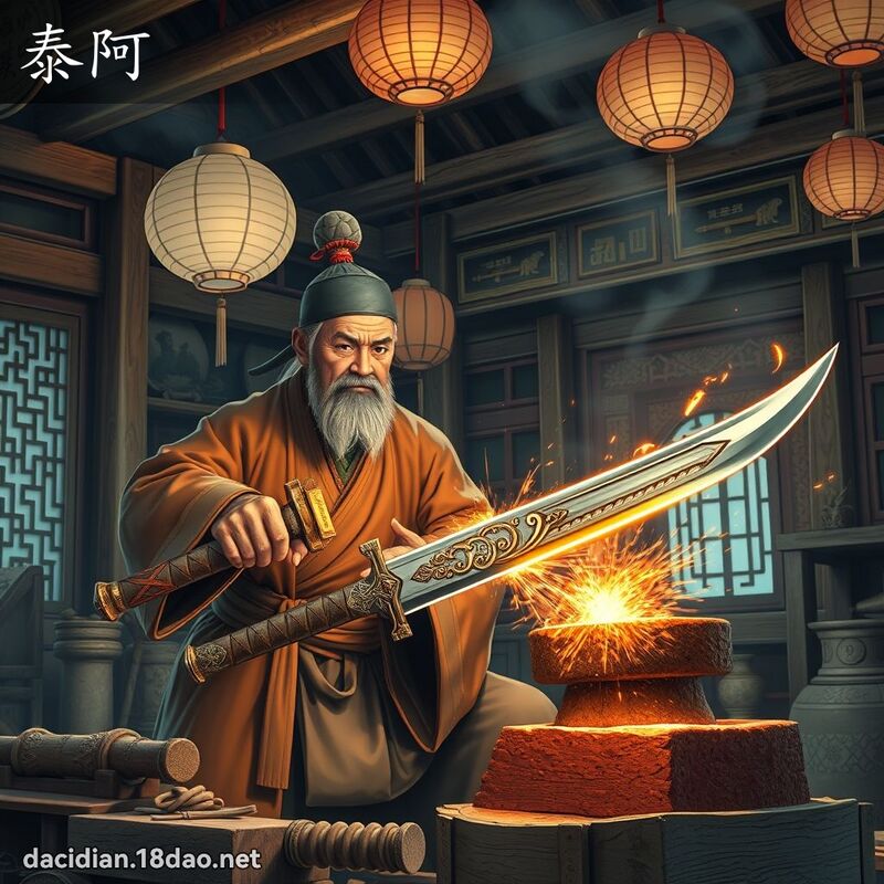 泰阿 - 國語大辭典配圖