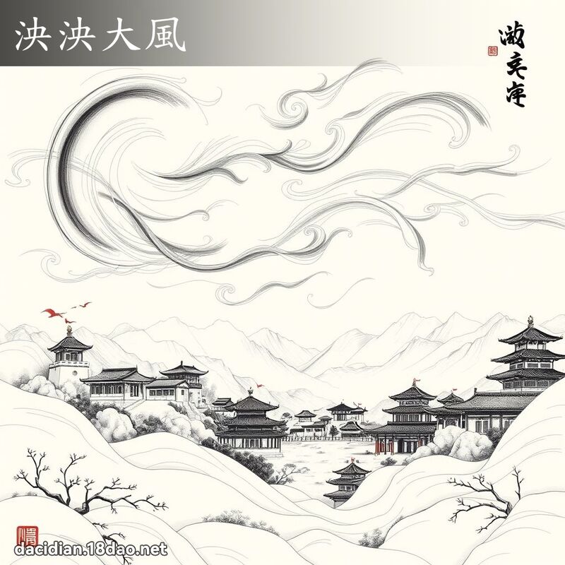 泱泱大風 - 國語大辭典配圖