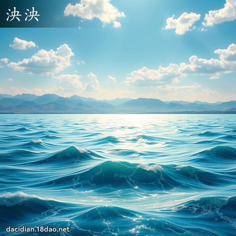泱泱 - 国语大辞典配图