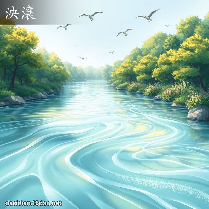 泱瀼 - 國語大辭典配圖