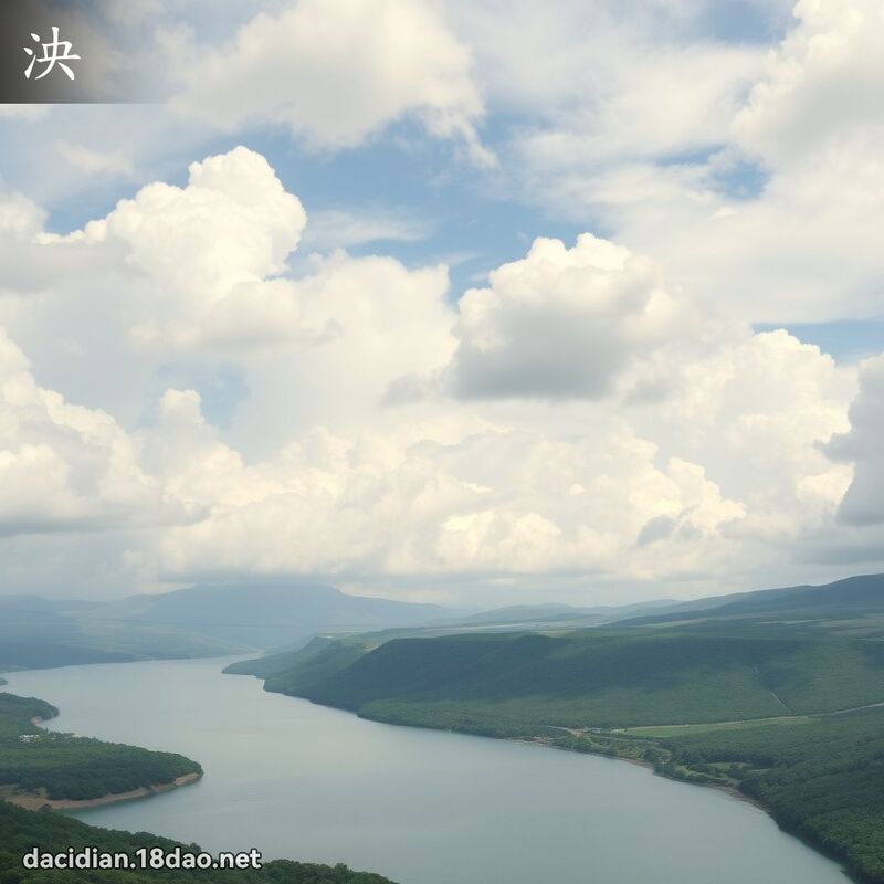 泱 - 國語大辭典配圖
