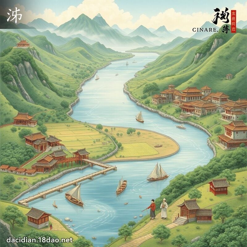 泲 - 國語大辭典配圖