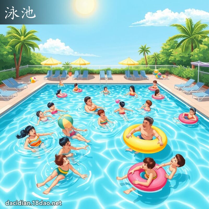 泳池 - 國語大辭典配圖