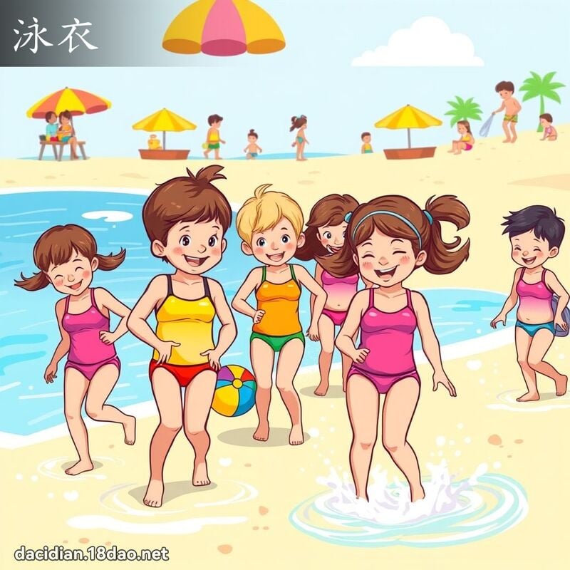 泳衣 - 國語大辭典配圖