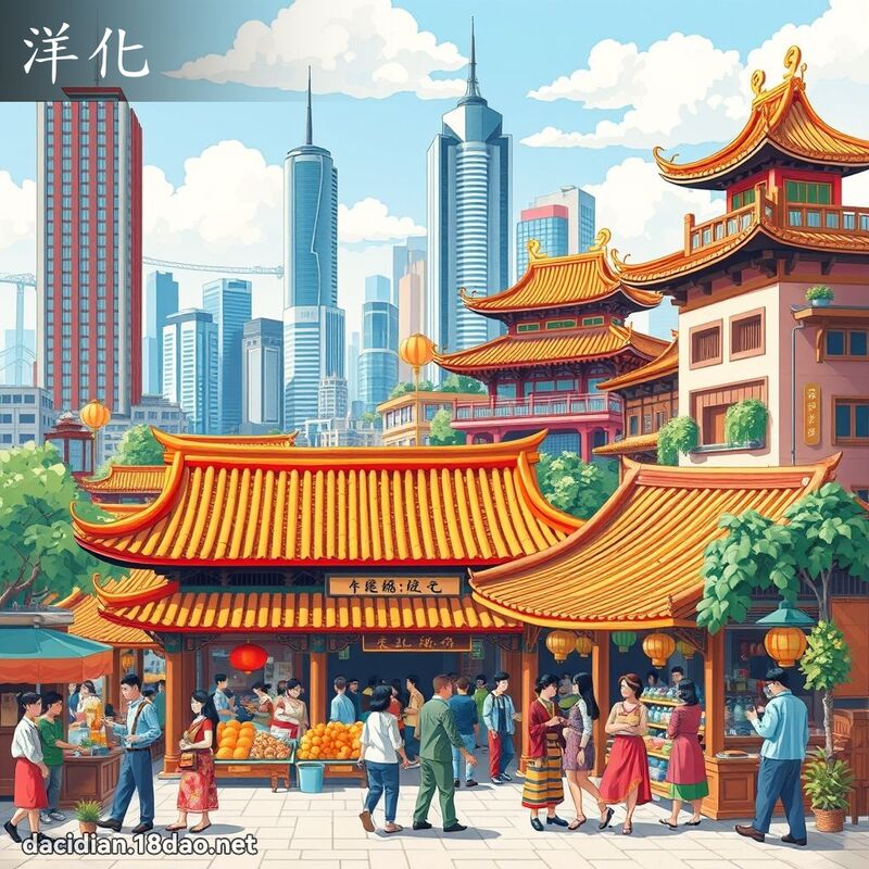 洋化 - 国语大辞典配图