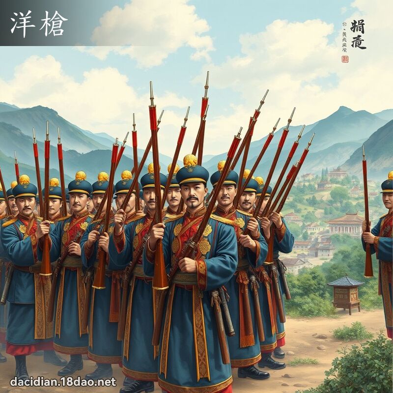 洋枪 - 国语大辞典配图