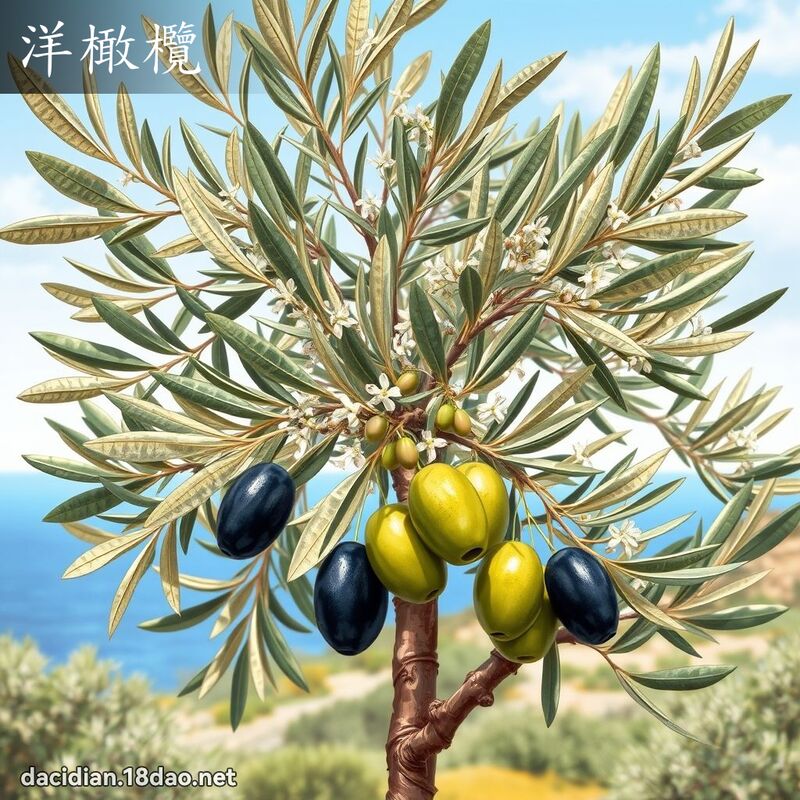 洋橄欖 - 國語大辭典配圖