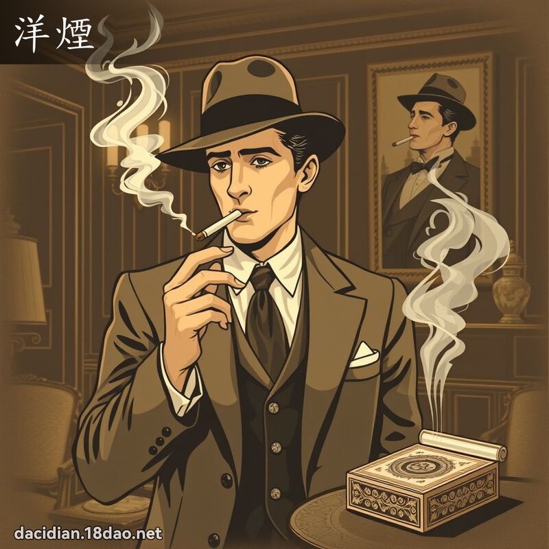 洋烟 - 国语大辞典配图