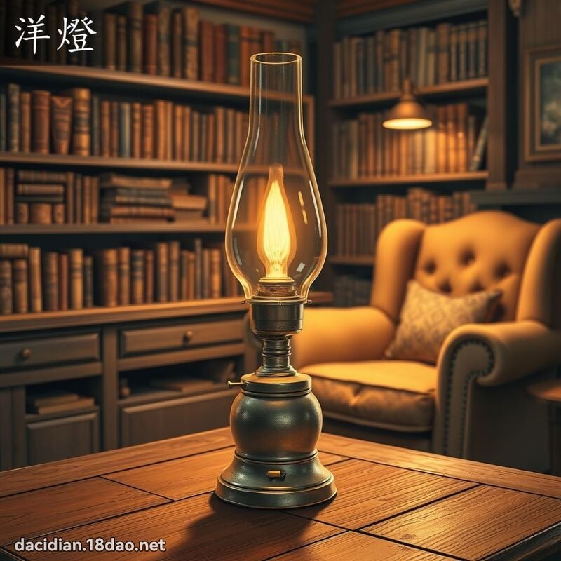 洋燈 - 國語大辭典配圖