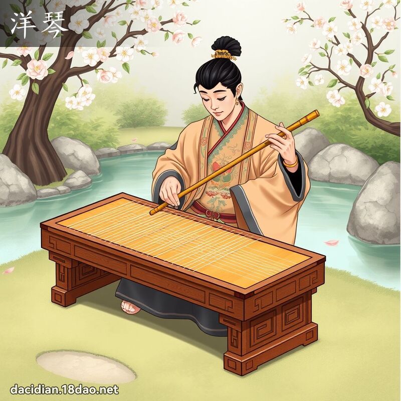 洋琴 - 國語大辭典配圖