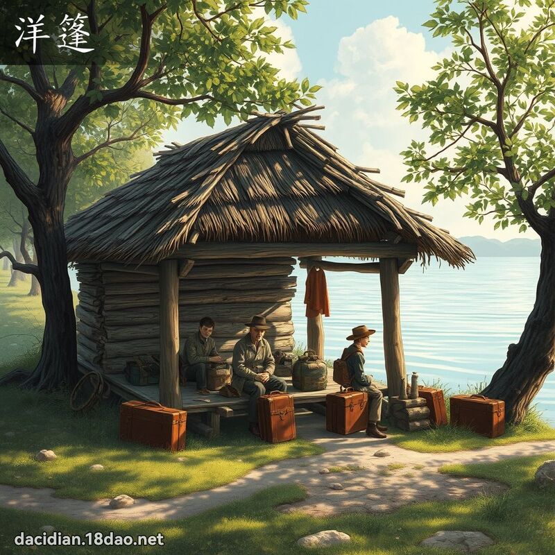 洋篷 - 国语大辞典配图