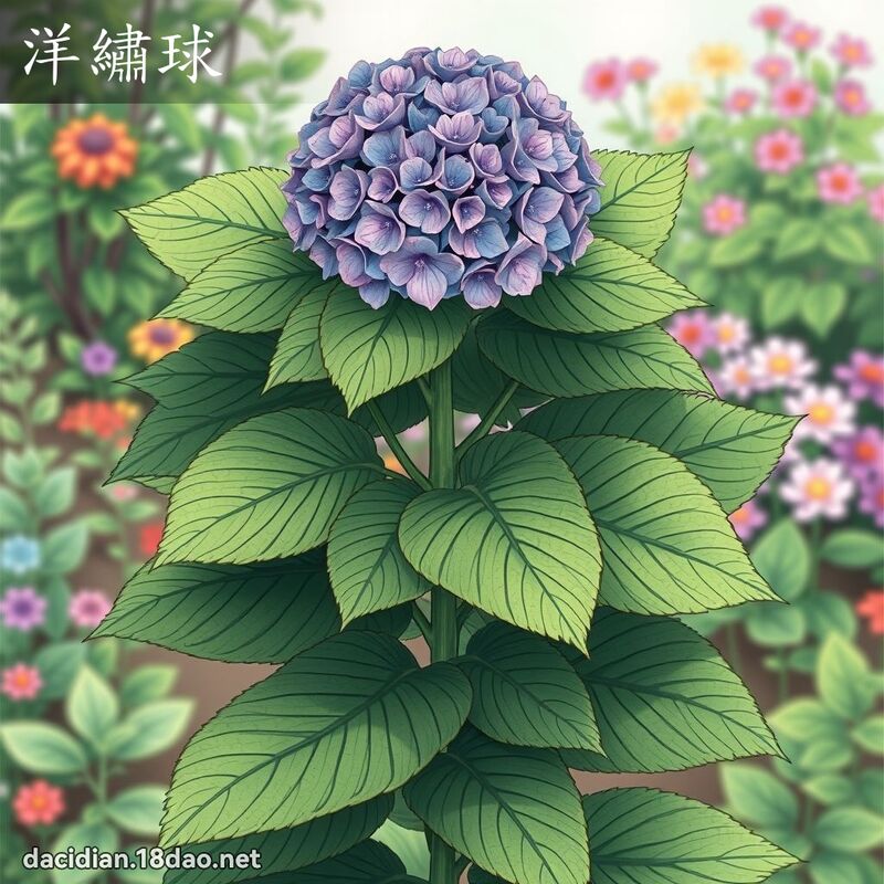 洋绣球 - 国语大辞典配图