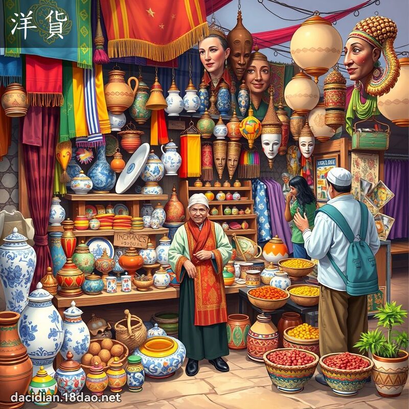 洋貨 - 國語大辭典配圖