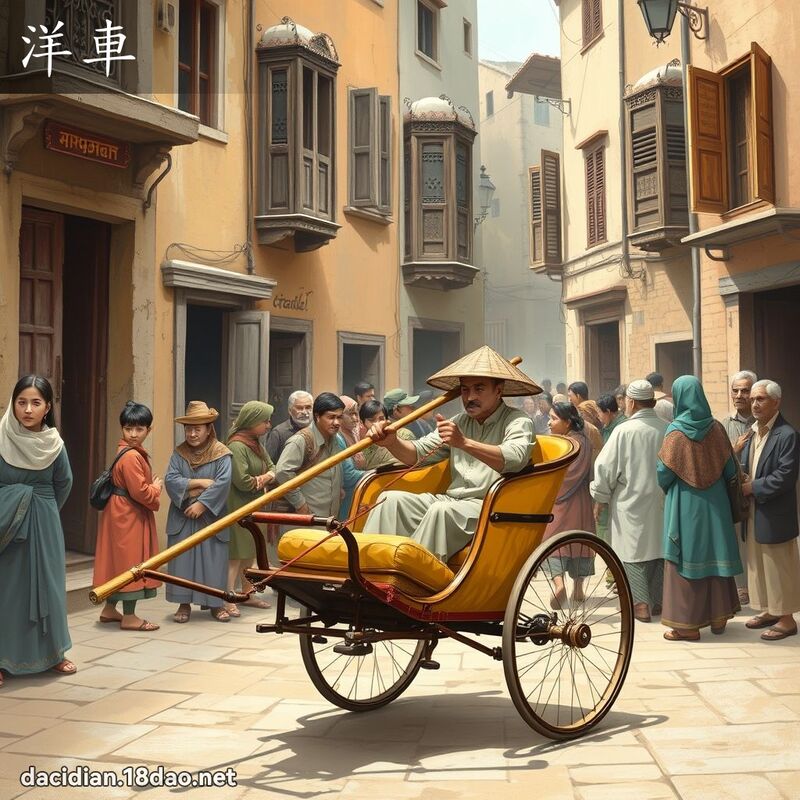 洋車 - 國語大辭典配圖