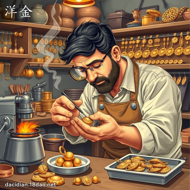 洋金 - 国语大辞典配图