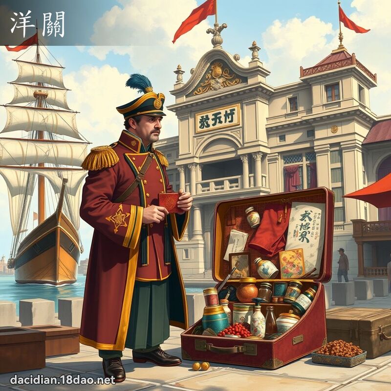 洋關 - 國語大辭典配圖