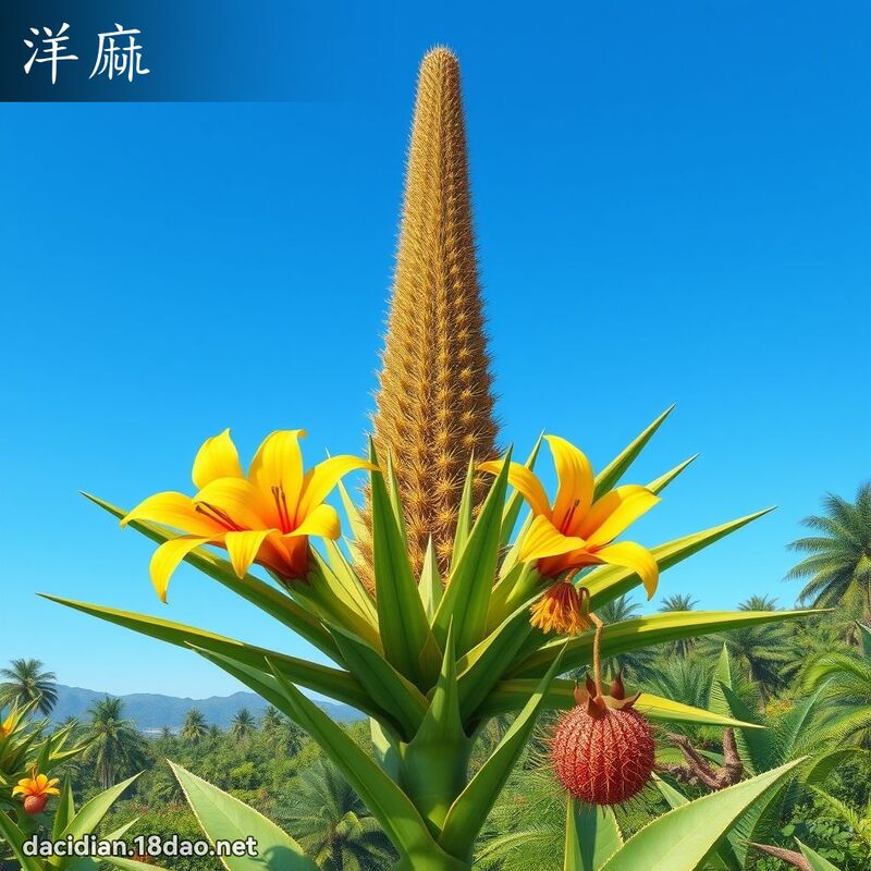 洋麻 - 國語大辭典配圖