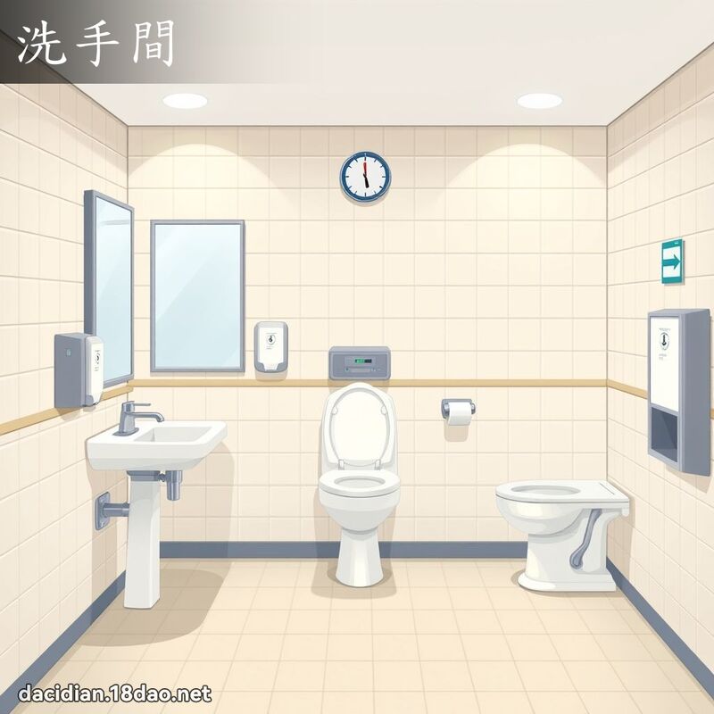 洗手間 - 國語大辭典配圖