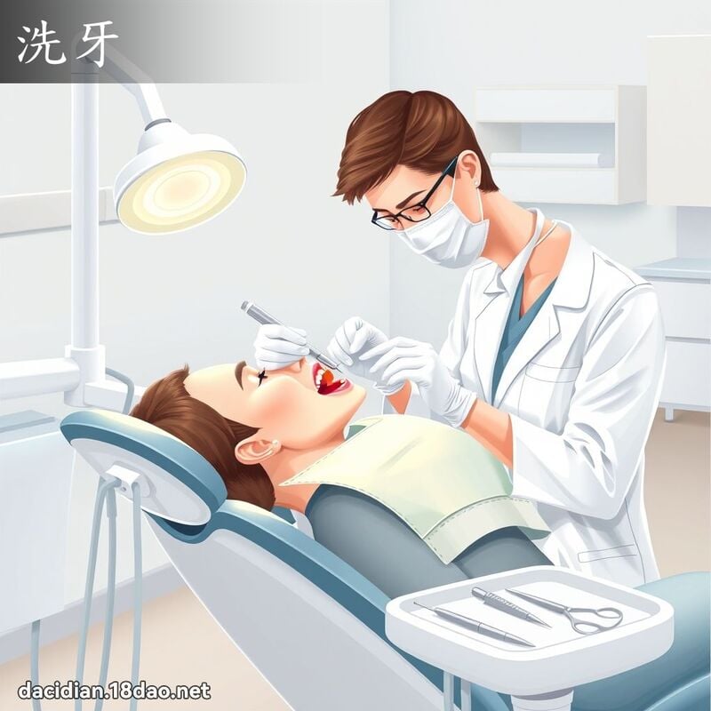 洗牙 - 國語大辭典配圖