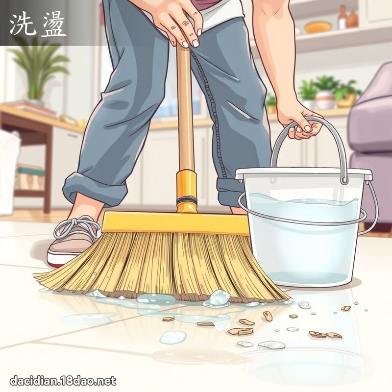洗盪 - 國語大辭典配圖