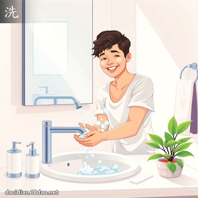 汉字: 洗 (多音字)