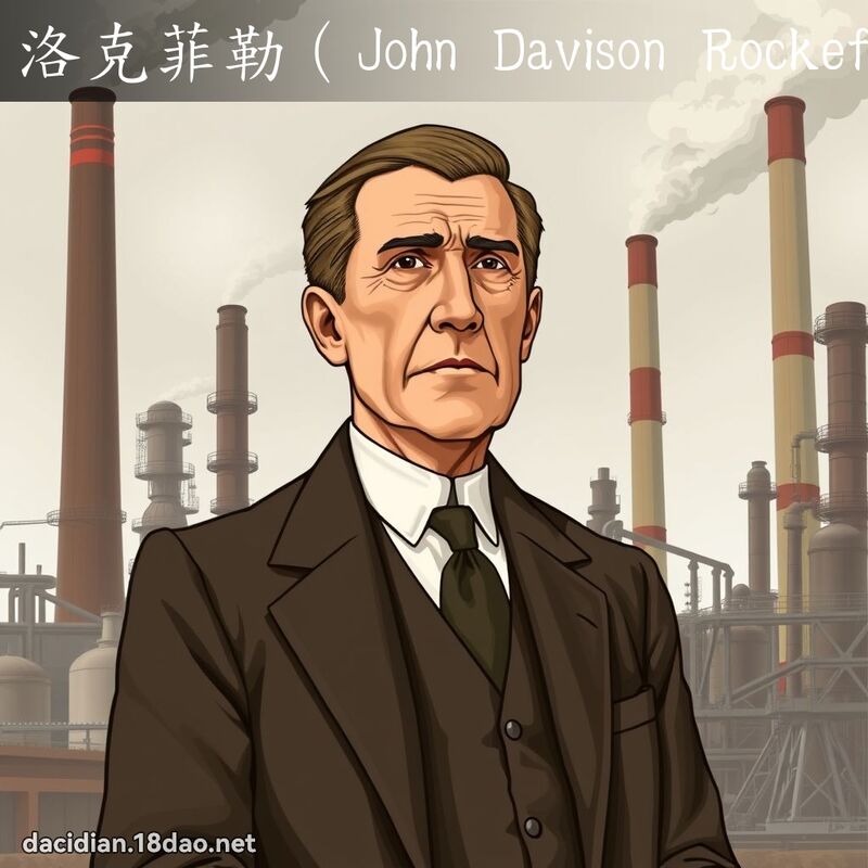洛克菲勒（John Davison Rockefeller） - 国语大辞典配图