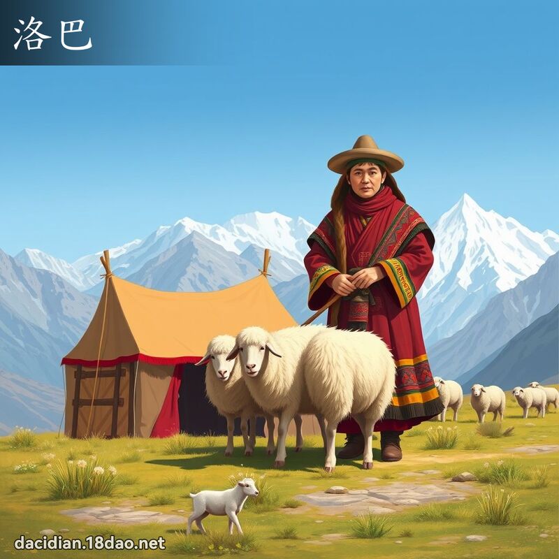 洛巴 - 国语大辞典配图