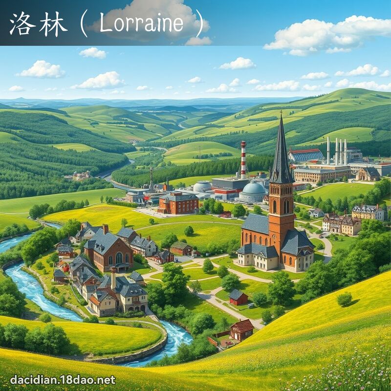 洛林（Lorraine） - 國語大辭典配圖