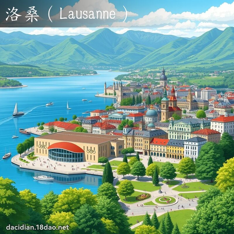 洛桑（Lausanne） - 國語大辭典配圖