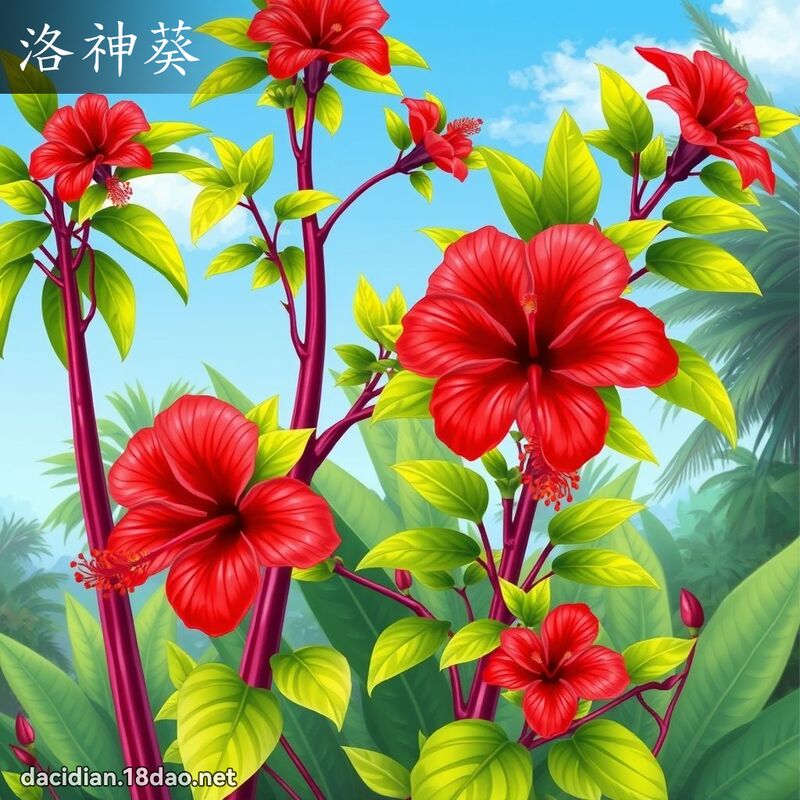 洛神葵 - 國語大辭典配圖