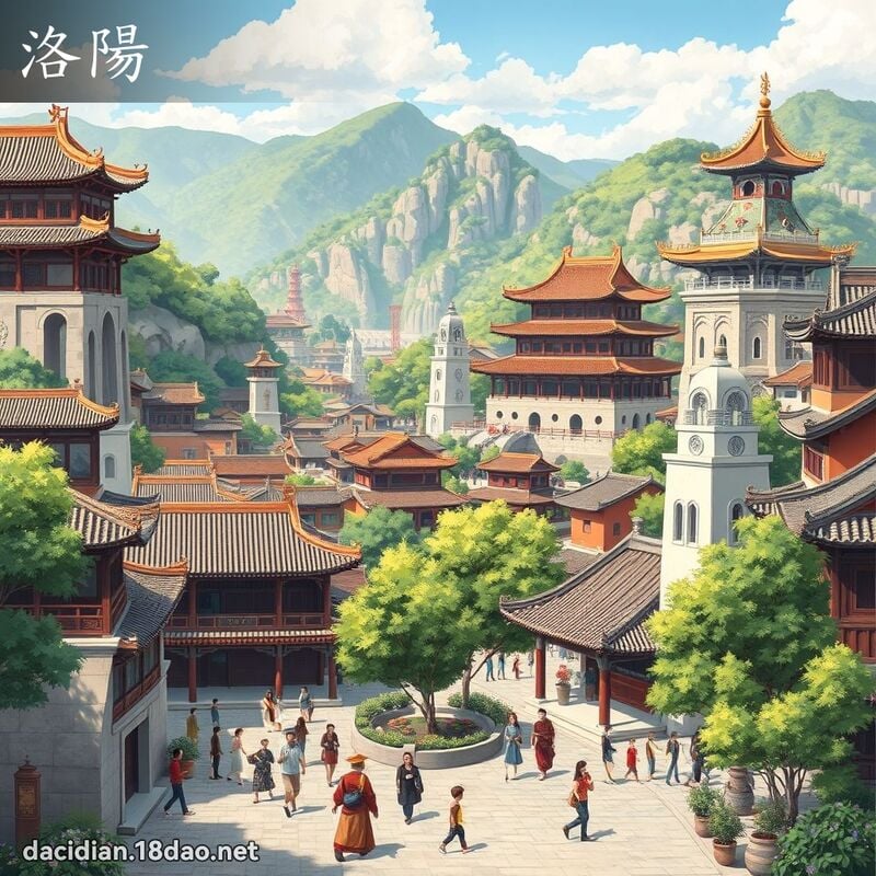 洛阳 - 国语大辞典配图