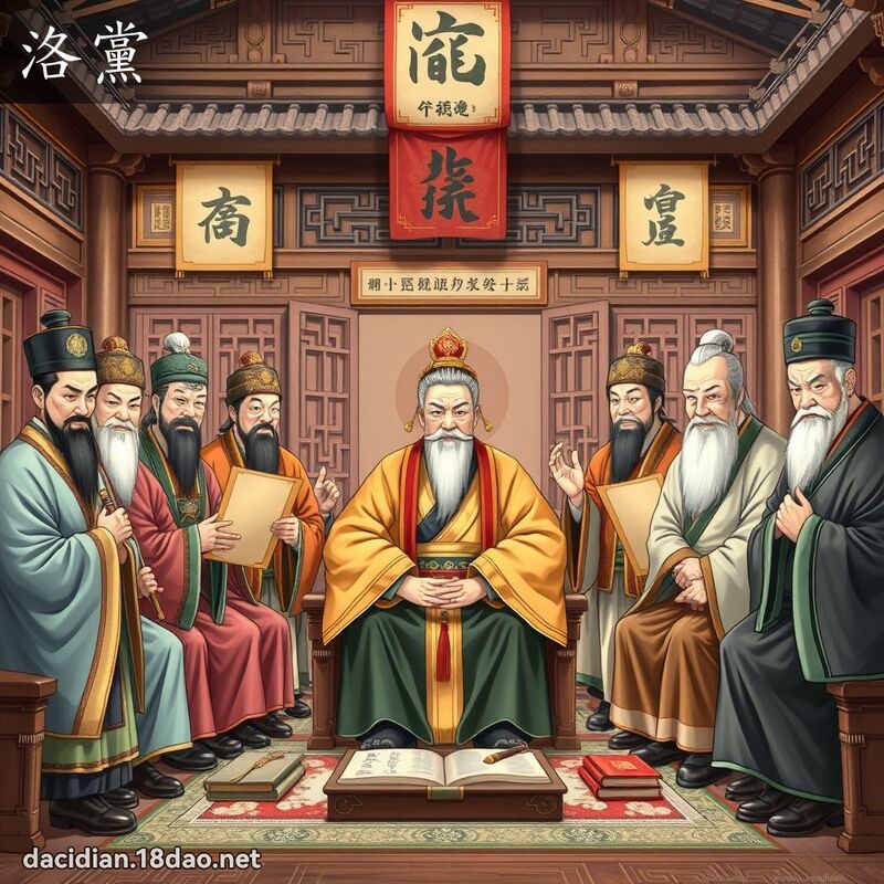 洛黨 - 國語大辭典配圖