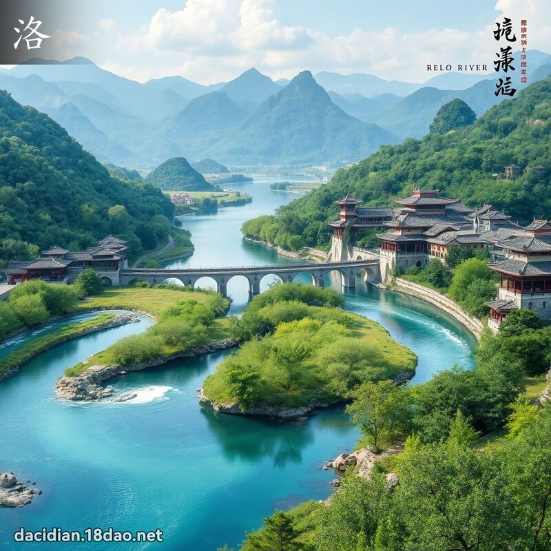 洛 - 国语大辞典配图