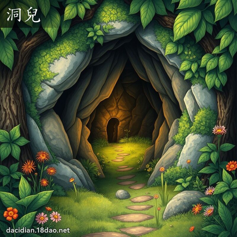 洞儿 - 国语大辞典配图