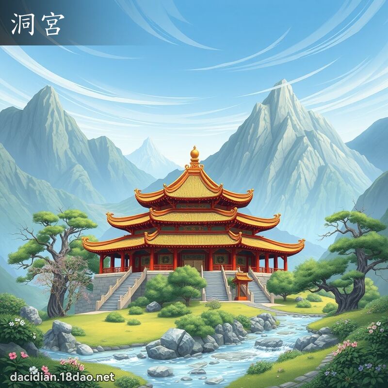 洞宮 - 國語大辭典配圖