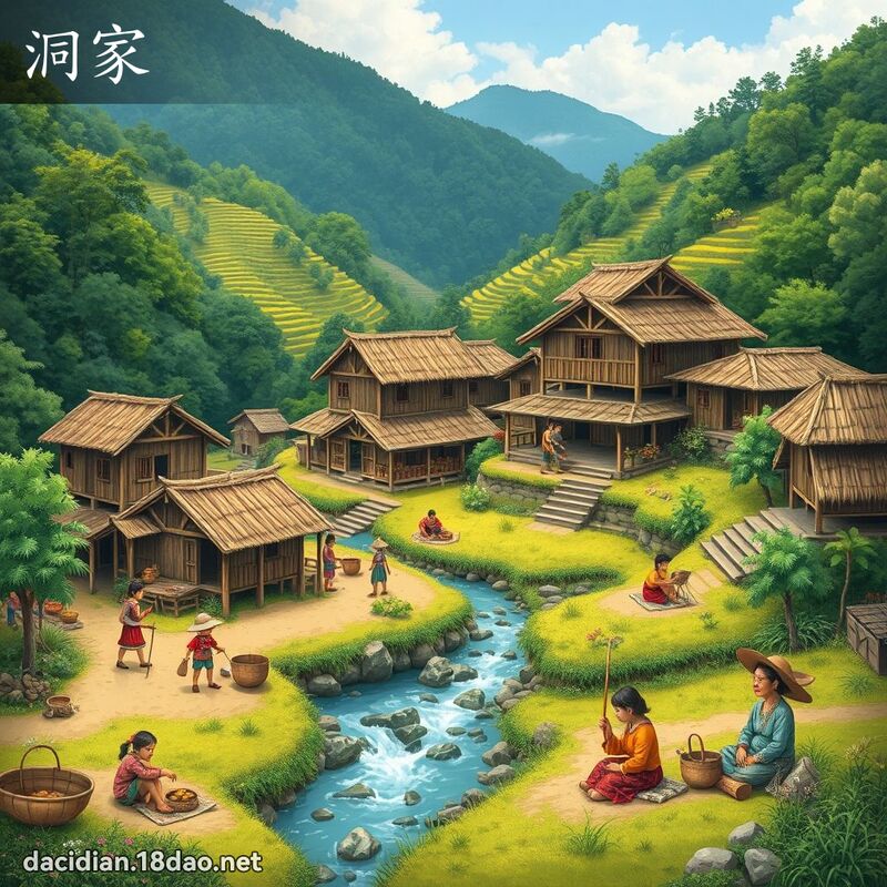 洞家 - 國語大辭典配圖